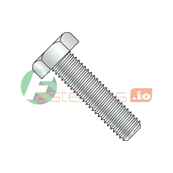Newport Fasteners Grade A307, 1/2"-13 Hex Head Tap Bolt, Zinc Plated Steel, 2-1/4 in L, 200 PK 401872 - main